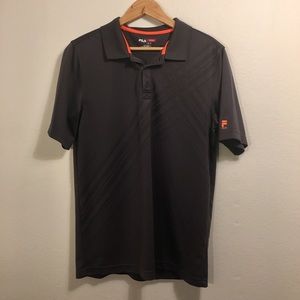 Mens FILA Sport Golf Performance Polo